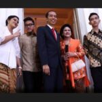Jokowi serta 3 Keluarganya